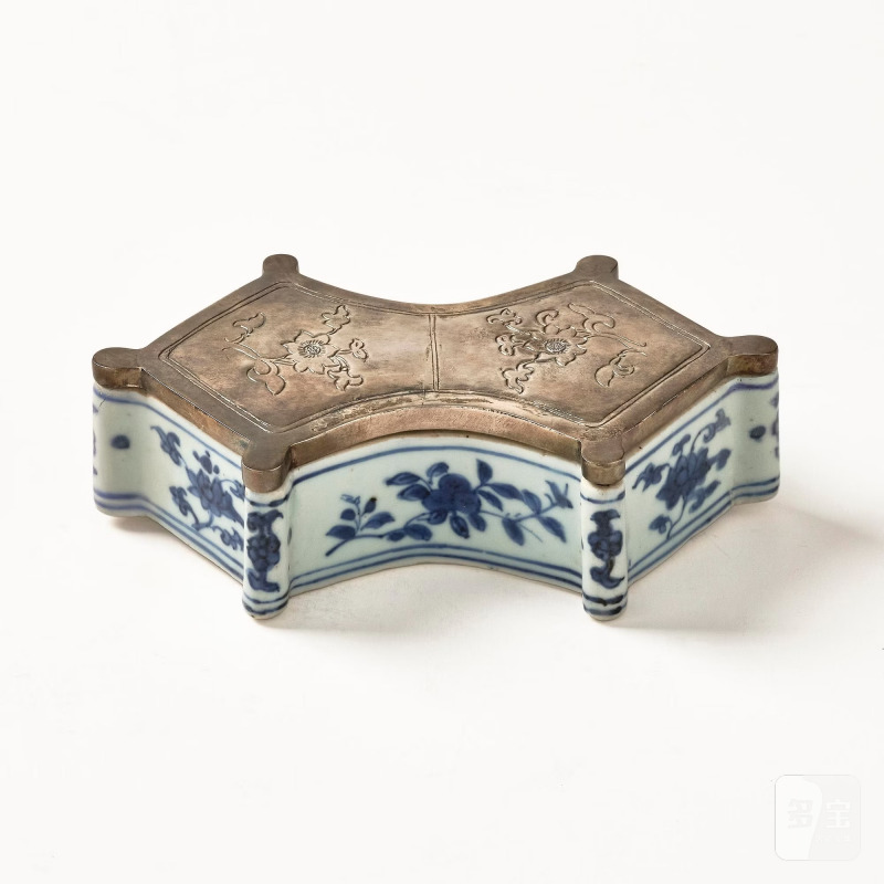 A blue and white writing box, - 图2